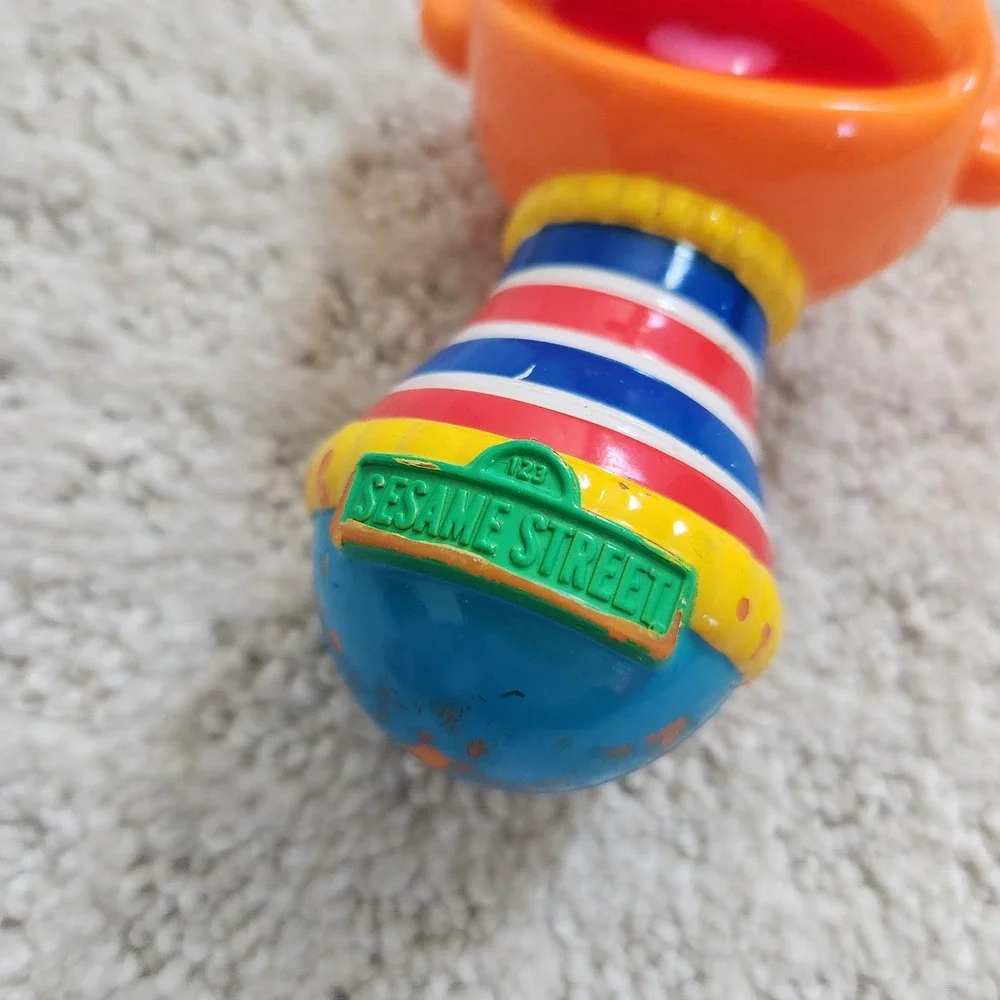 Sesame Street Ernie Wobble Toy Roly Poly‎ Figure 2013